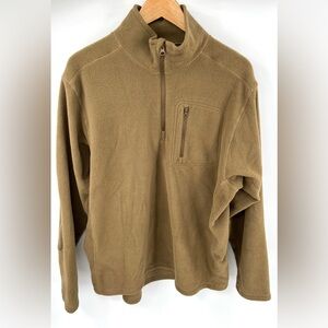 Condor men’s 607 tactical 1/4 zip pocketed fleece pullover jacket size XL